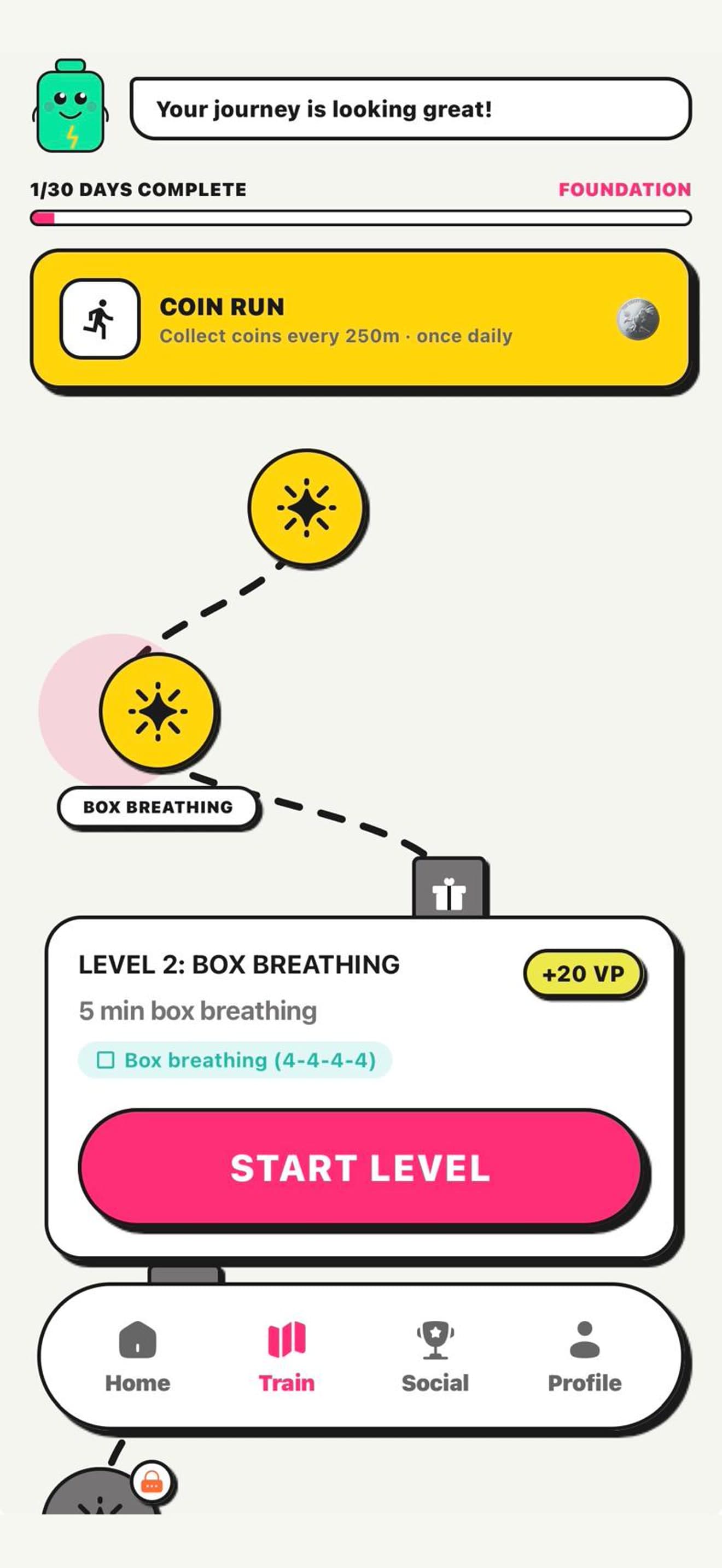 Volty Habits training path